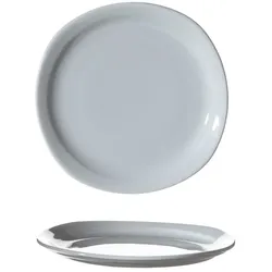 Oslo - 12 flache Teller 24.5 x 23.5 cm