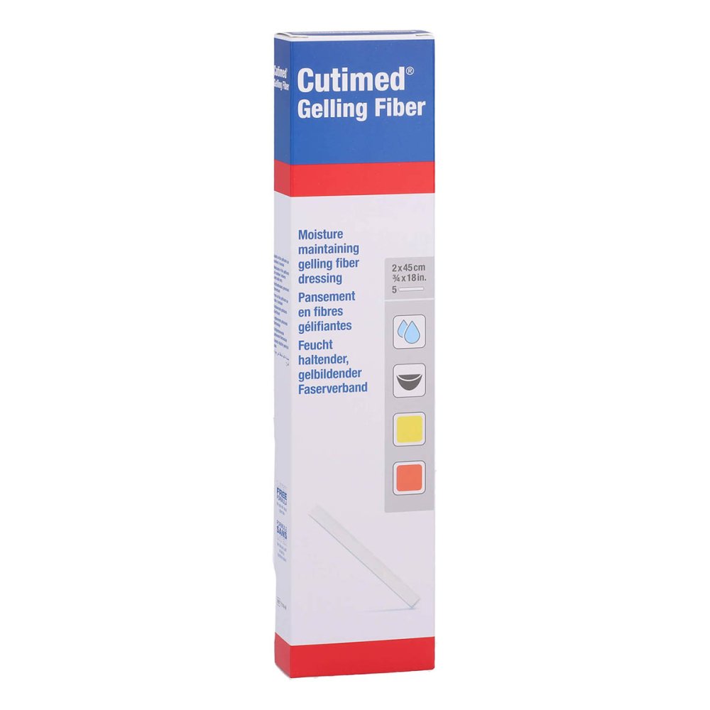 BSN medical GmbH Cutimed Gelling Fiber Tamp.2x45 Cm Hydrofaserverb. 16760380