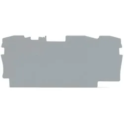 Wago 2004-1391 Abschluss- und Zwischenplatte,1 mm dick,grau 20041391  - 25 Stück