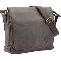 Pride & Soul Umhängetasche RECKLESS 47305 Canvas/Lederimitat graubraun