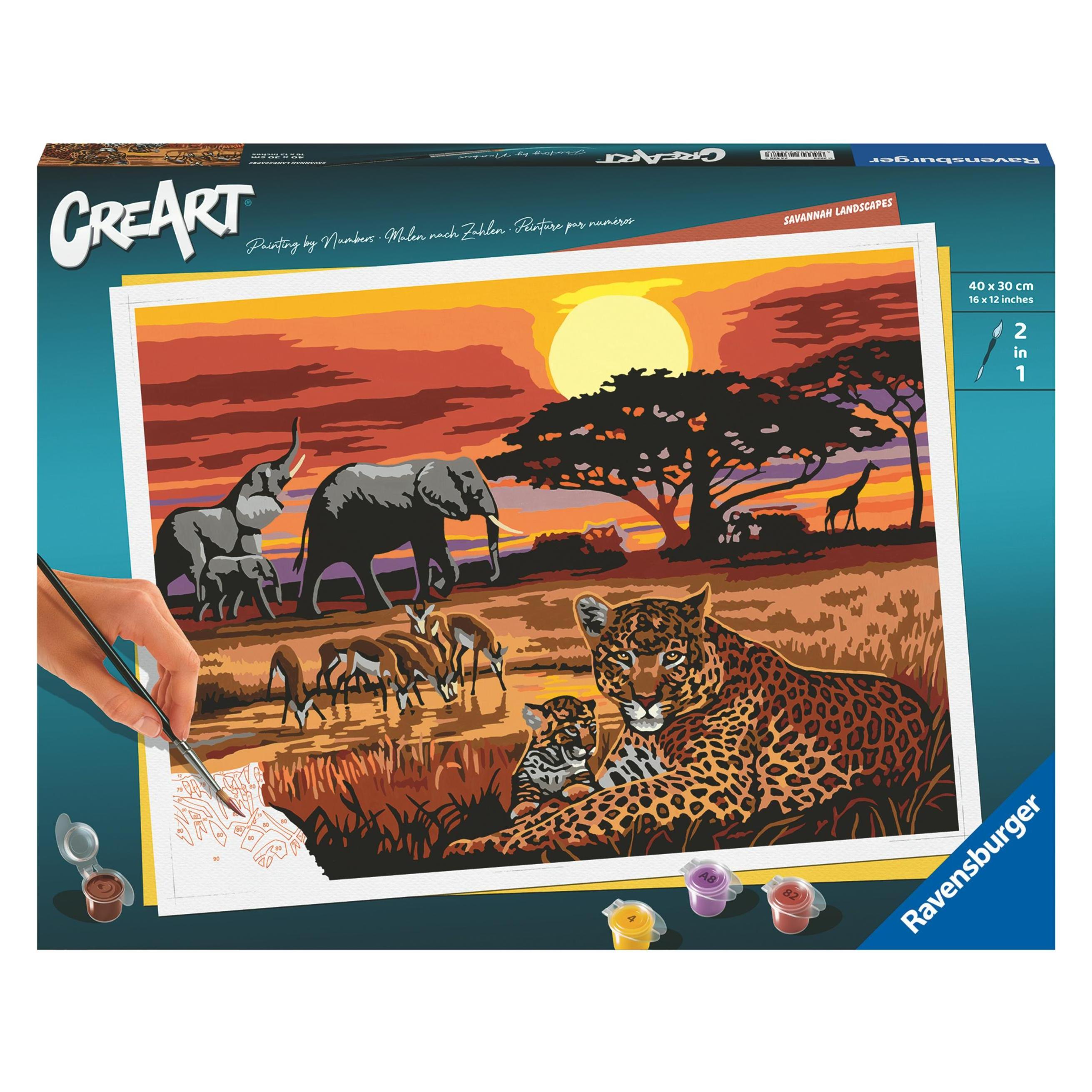 Ravensburger CreArt Savannah Landscapes (23548)