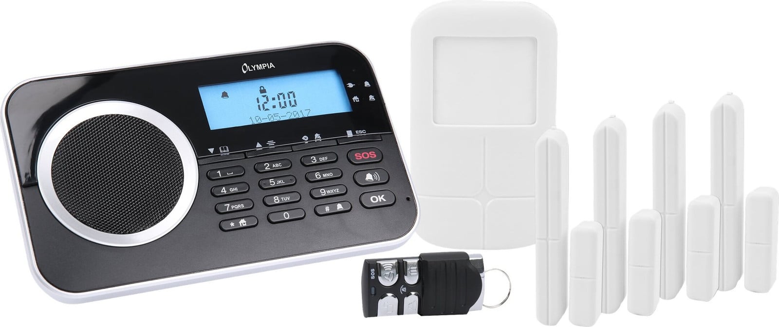 Olympia Protect 9761 GSM Alarmsysteem, Zwart