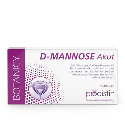 D-Mannose+Cranberry Akut Sticks 12 St Beutel