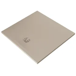KLUDI-TERRA Duschwanne 90 x 90 H3 cm Abflussabdeckung inklusive Matt Light Dove 09DW09O2