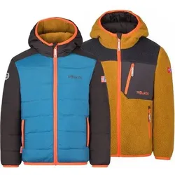 TROLLKIDS Kids Sandvika Turnover Jacket, Größe 140 in Blau nordic blue