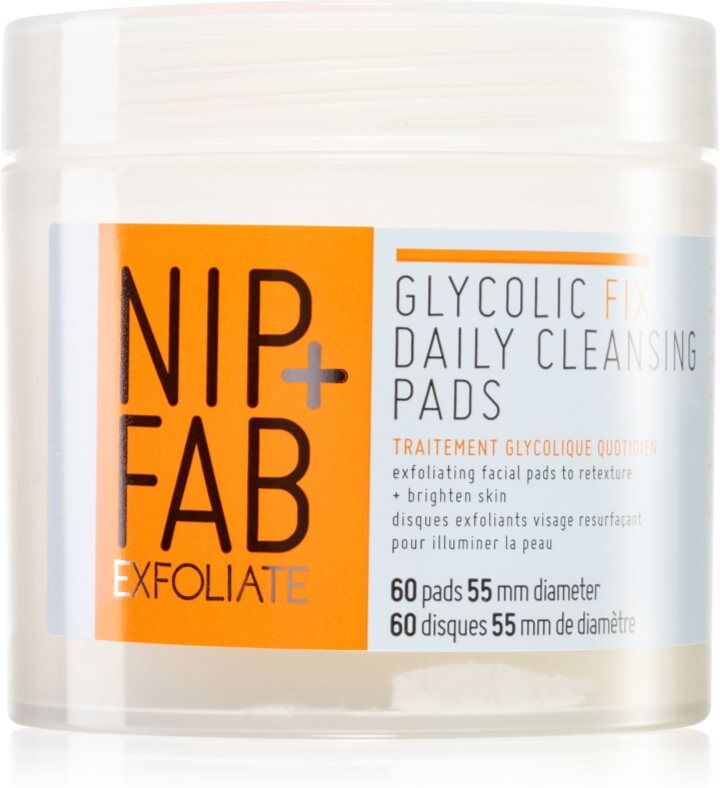 NIP+FAB Glycolic Fix disques nettoyants 60 pcs