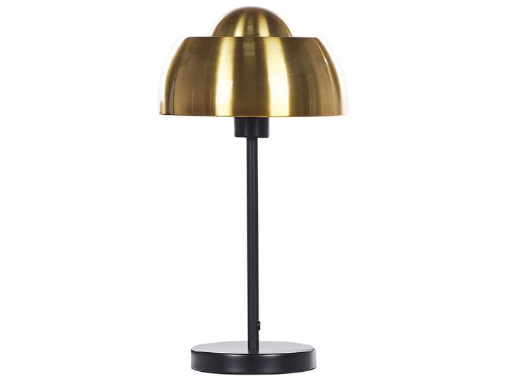 Lampe à poser métal noirdoré