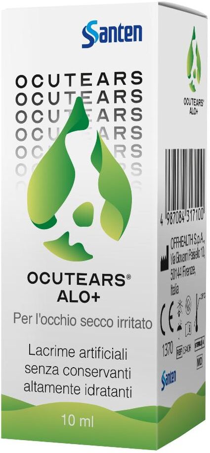 SANTEN ITALY Srl Ocutears Alo+ Soluzione Oftalmica Lubrificante, 10 ml