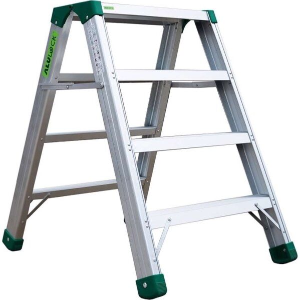 Alulock Arbejdsbuk 4 Trin, Platform 60x24 Cm