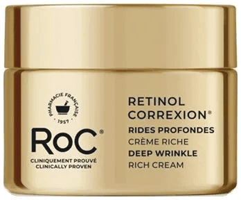 RoC Retinol Correxion 50 ml Crema Viso Ricca Trattamento Anti-Età Intensivo
