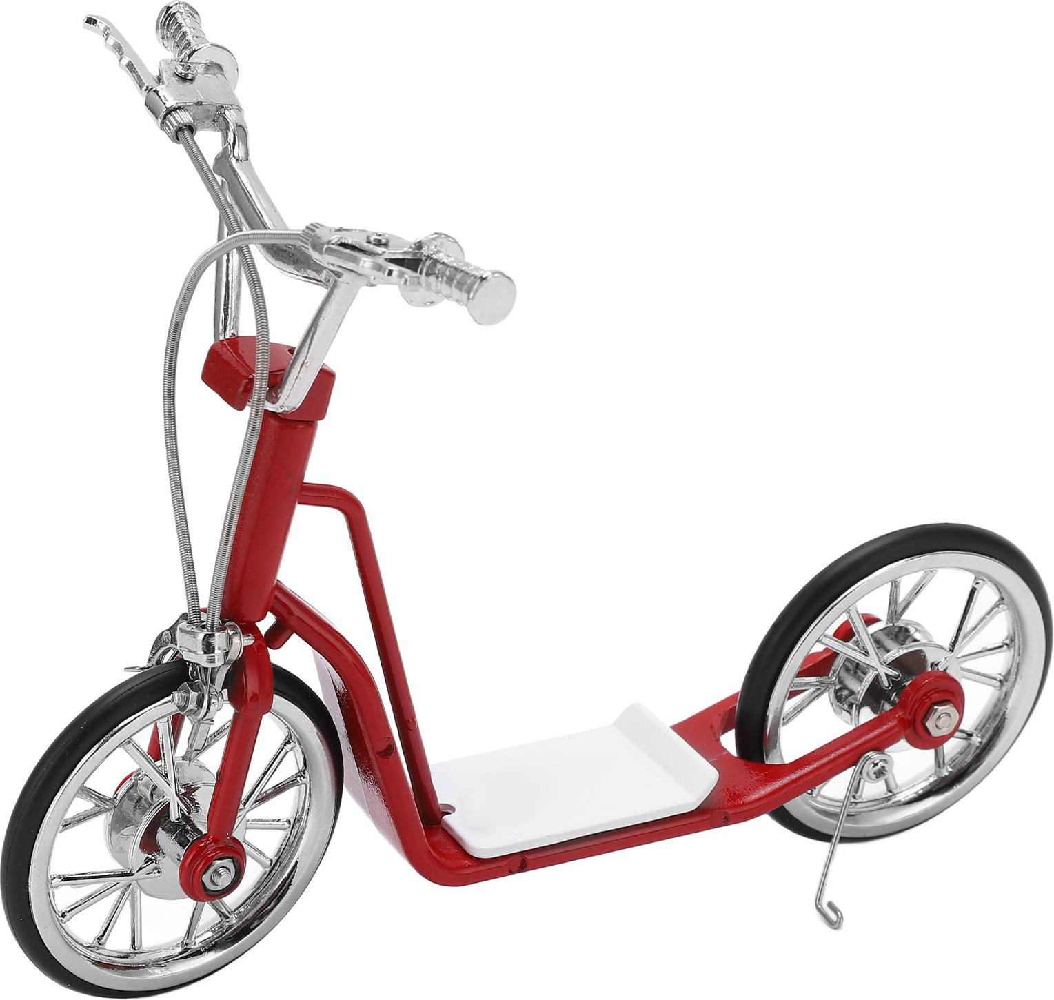 Rode modelscooter schaal 1:10 robuust