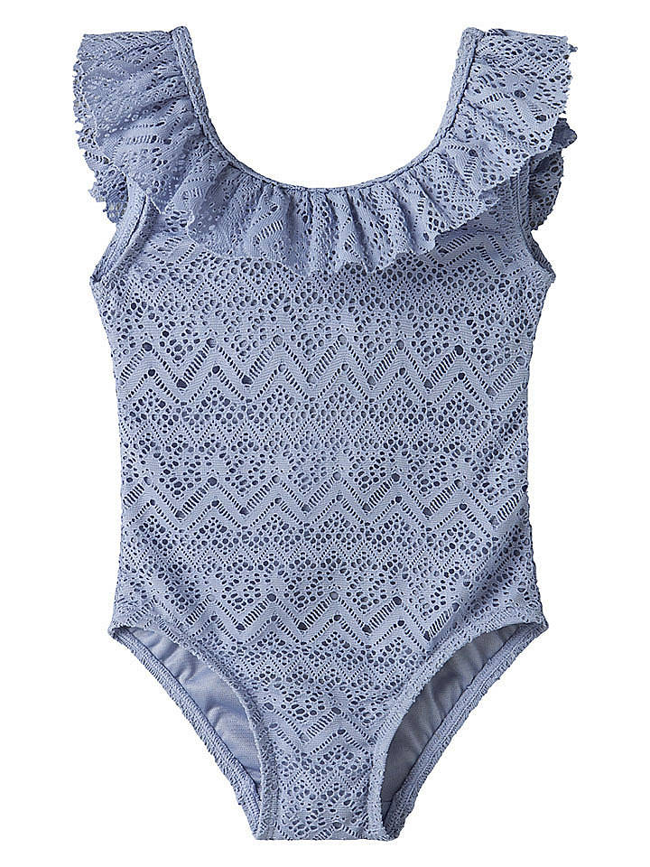 Lil Atelier Badeanzug "Feline" in Blau - 104