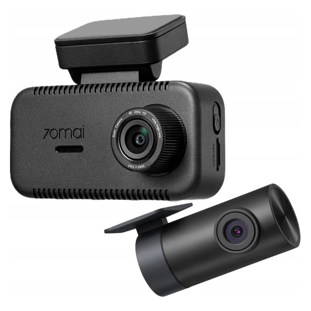70mai Wideorejestrator Dash Cam 4K A810 Lite czarny - Wideorejestrator (A810LITE) (Eingebautes Mikrofon, 4K) (A810LITE-RC21)