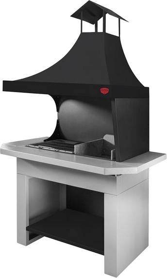 Edilmark Falò - Barbecue en acier à bois et à charbon