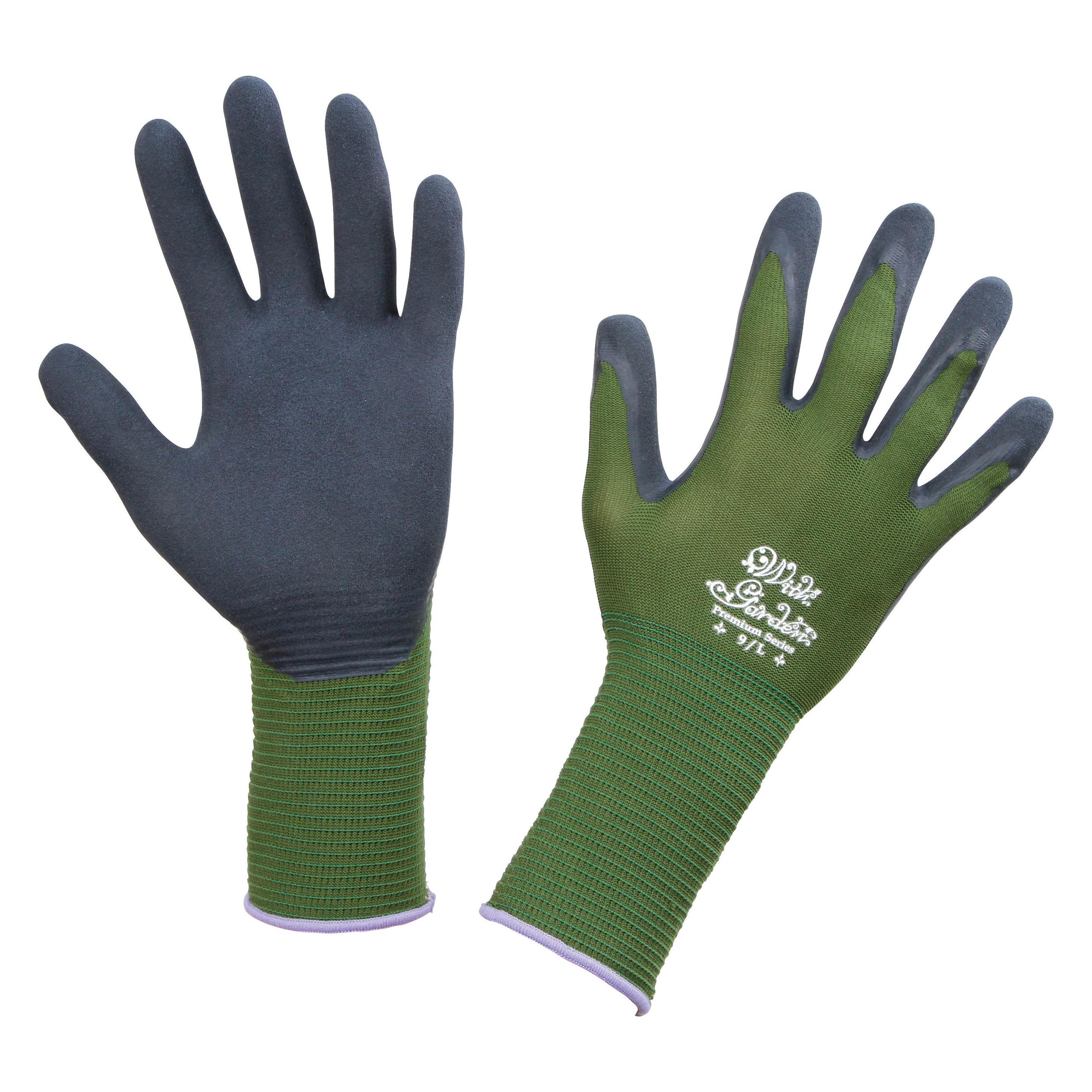 Kerbl 297506 WG Premium Foresta Garten Handschuh, Grün, Grösse 7 (7) (33646841)
