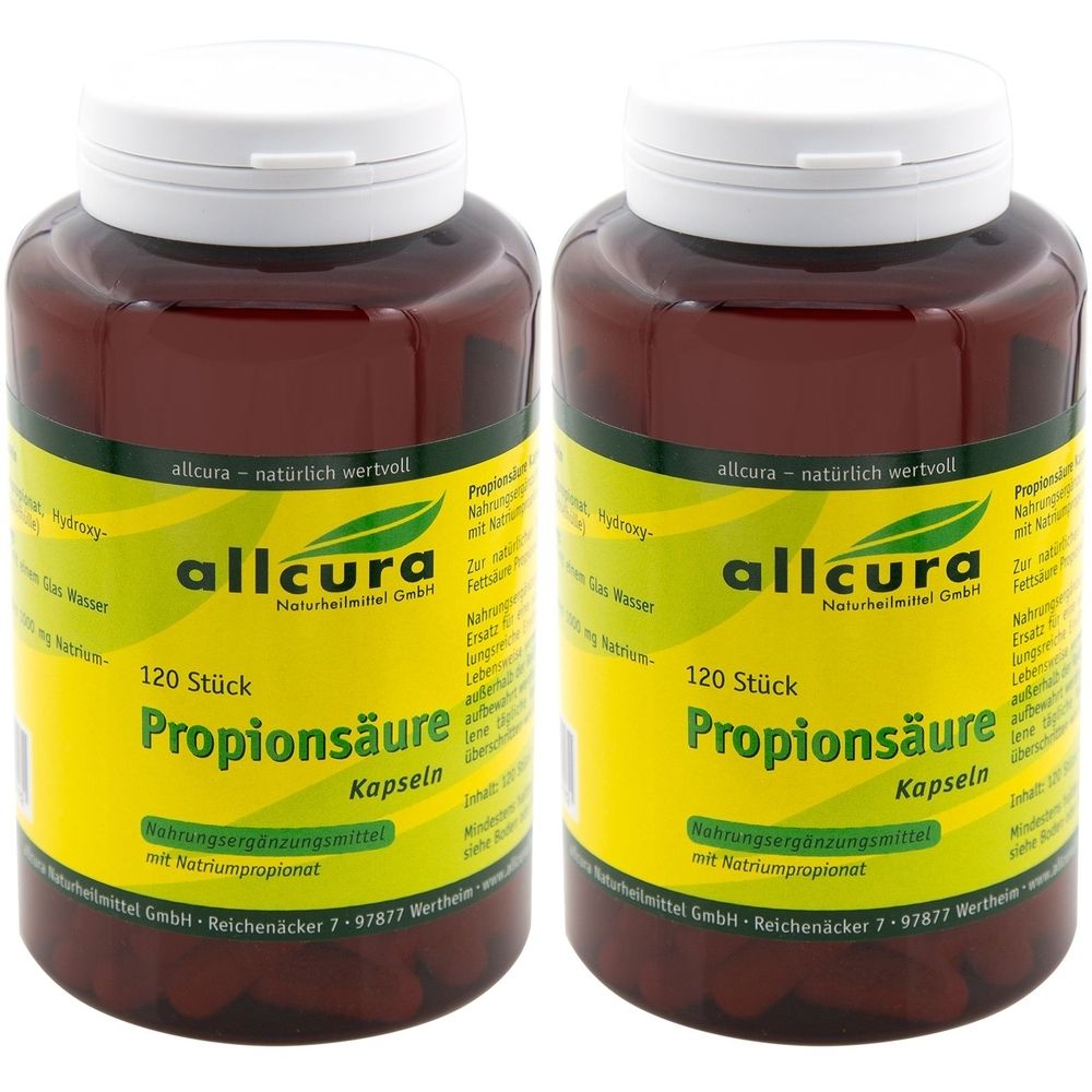 Propionsäure 500 mg Kapseln 2x 2x120 St
