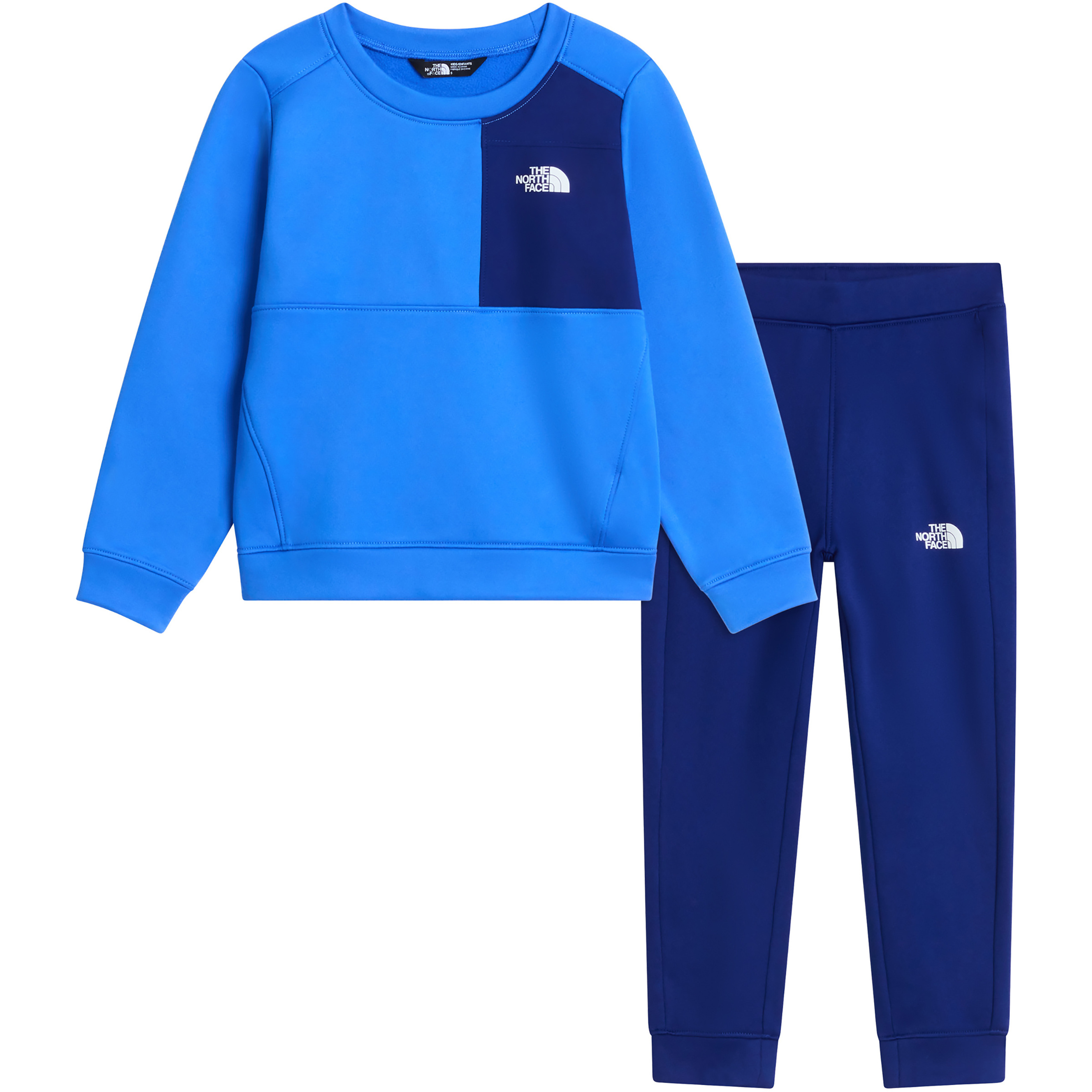 The North Face Kid Performance Fleece Set Kinder Overalls blau Größe 122 Lifestyle Schnell trocknend