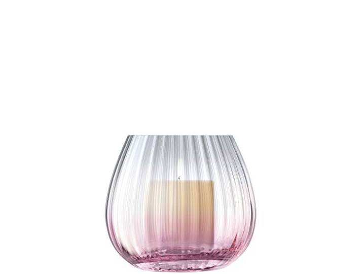 LSA DU15 Dusk Lantaarn/Vaas H13 cm Roze/Grijs