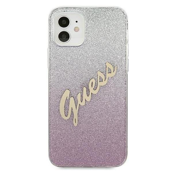 Guess Glitter (Apple iPhone 12 mini) (GUHCP12SPCUGLSPI)
