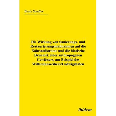 Die Wirkung von Sanierungs- und Restaurierungsmassnahmen auf die Nährstoffströme und die biotische Dynamik eines anthropogenen Gewässers, am Beispiel