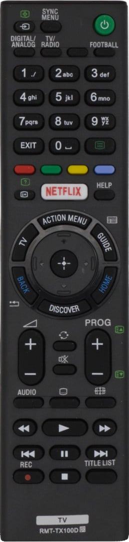 azurano afstandsbediening voor Sony RMT-TX100D