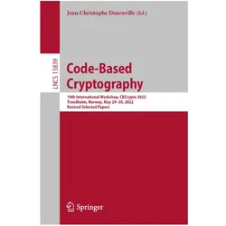 Code-Based Cryptography, Fachbücher von Jean-Christophe Deneuville
