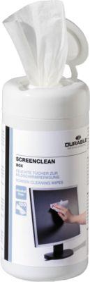 Durable Reinigungstücher Screenclean, feucht, 100 Tücher