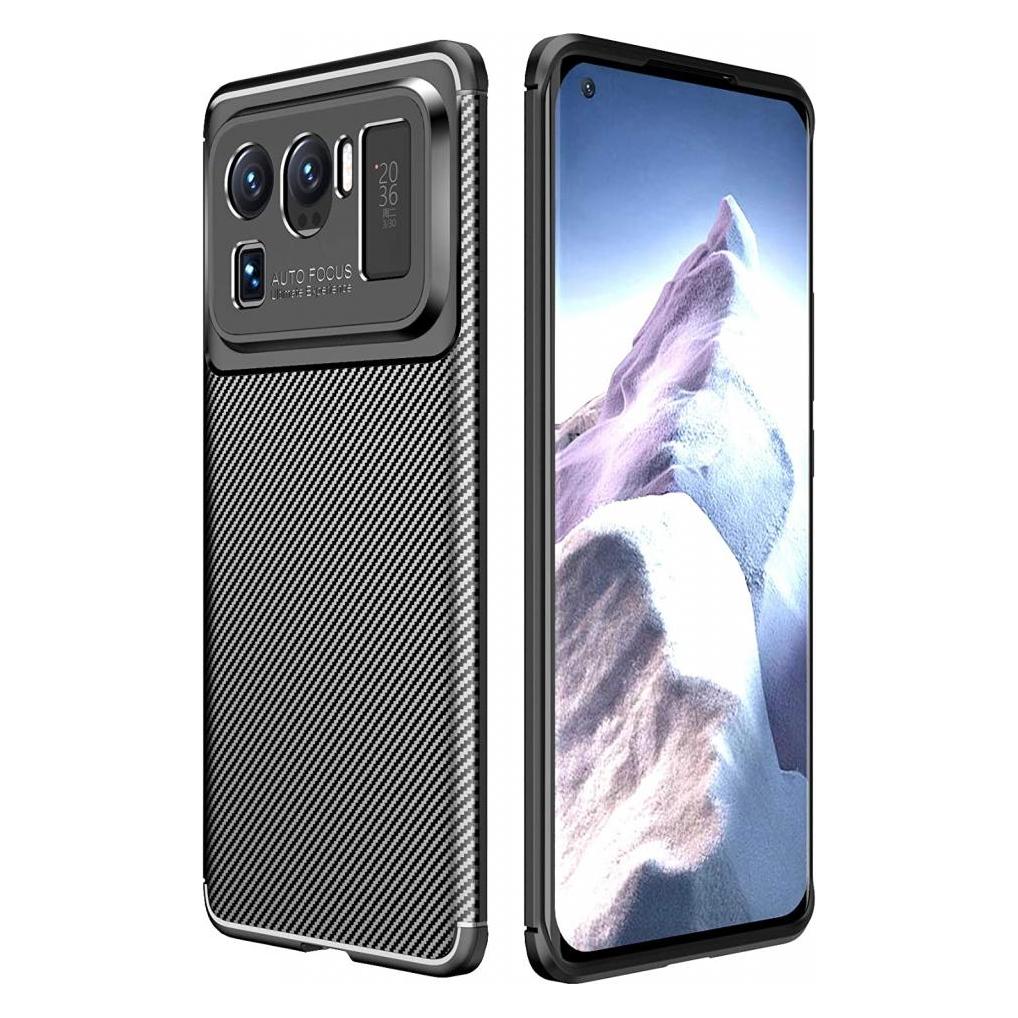 Screenguard Xiaomi Mi 11 Ultra Hülle Carbon Design TPU Case (Xiaomi Mi 11 Ultra) (00028520)