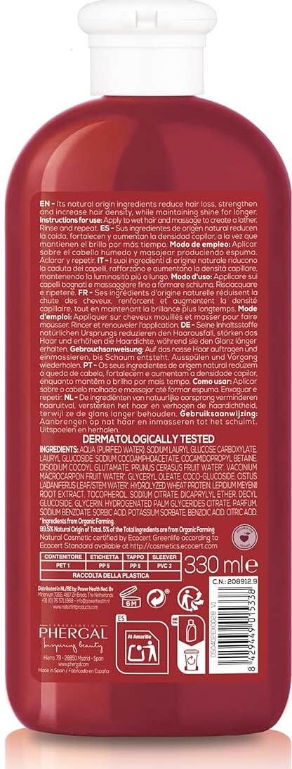 Naturtint Champú Fortaleza Anticaida Bio 330ml