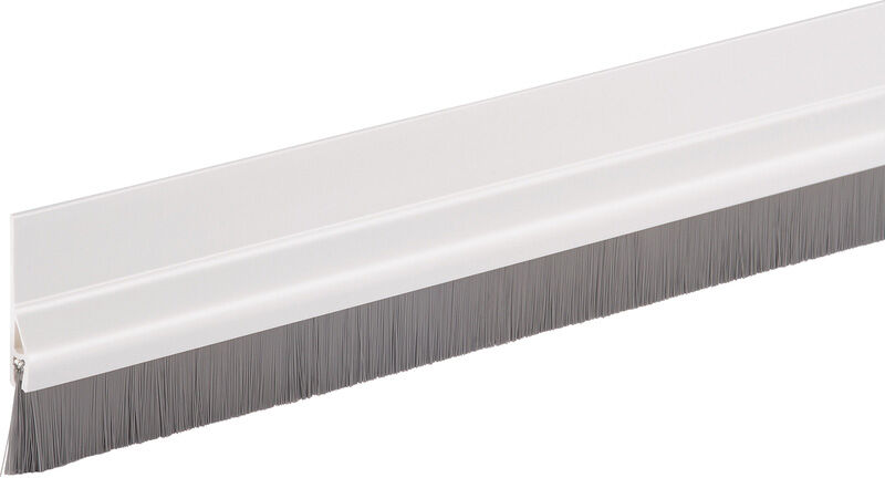 Fix-o-moll tochtstrip deur premium zelfklevend borstel 1m wit