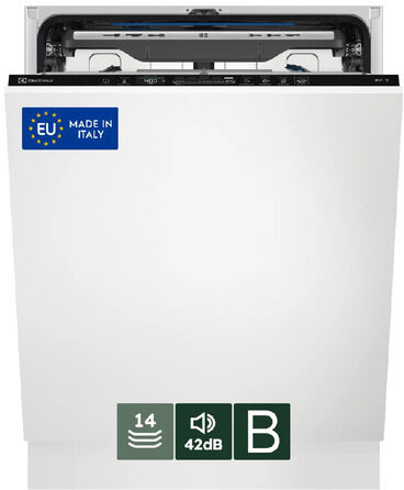 Electrolux Lavastoviglie Incasso 60 Cm - Int. Totale 14 Coperti Classe B 42 Dba MADE IN ITALY EEM68510W