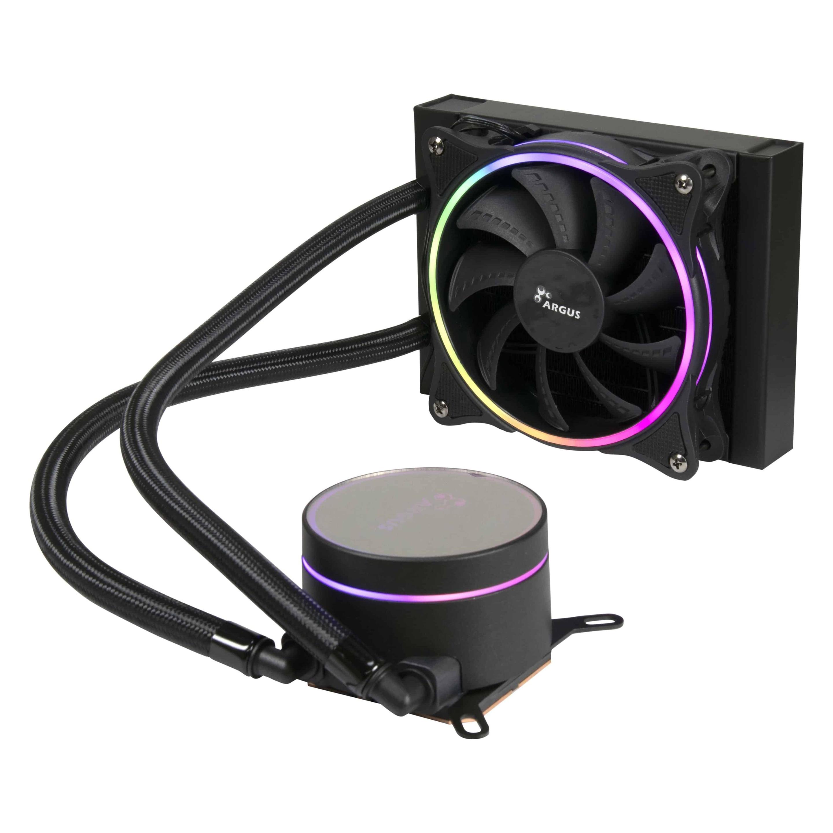 Intertech INTER-TECH Argus Iceman LC120 RGB AiO - Water cooling with RGB lighting for all common sockets (88885623)