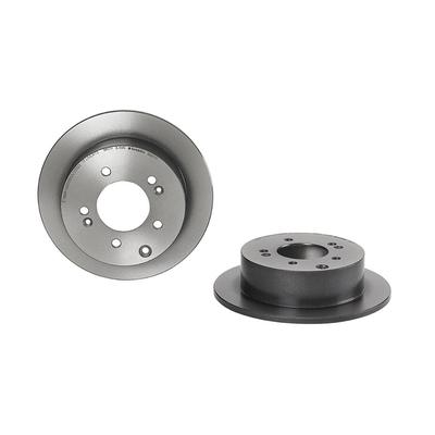 BREMBO Bremsscheibe COATED DISC LINE 08.B667.11 262mm 10mm für KIA NAZA (DYK)