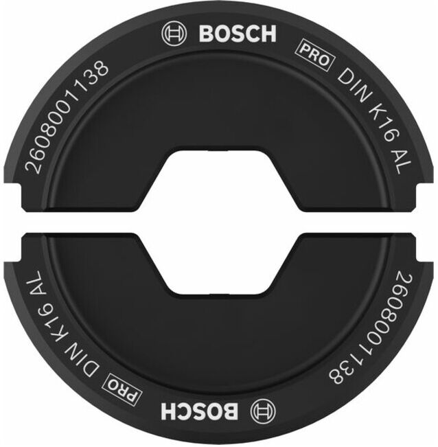 BOSCH PRO Embout de presse, K16 AL, 50 mm², aluminium (2608001138)