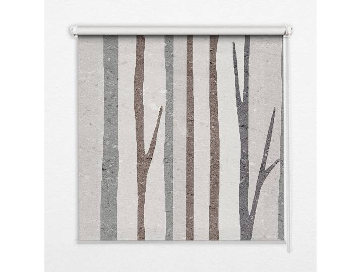 INNENROLLO - Fensterrollo - Rollo - 60x40 cm - Baumstämme