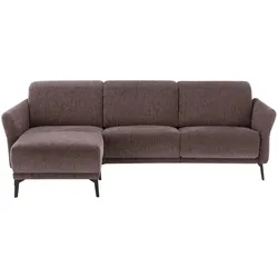 Ecksofa  New York , lila/violett , Maße (cm): B: 251 H: 85 T: 179.0