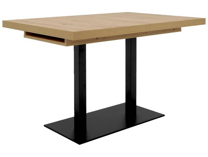 Z2 Funktions-Esstisch QUADRATO, Eiche Artisan, Holznachbildung
