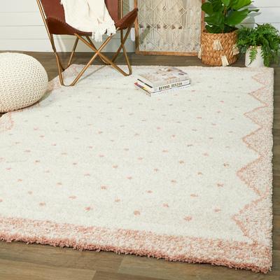 Balta Rugs Crivelli Geometric Polka Dot Shag Area Rug