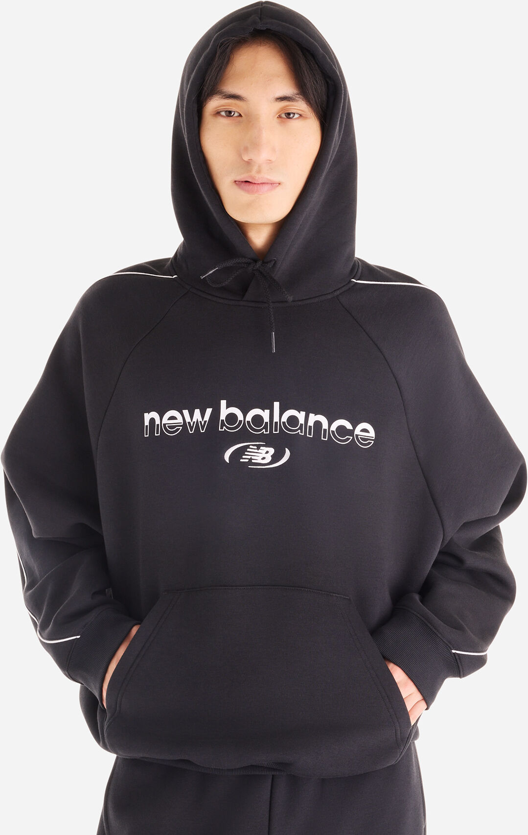 New Balance Trackside M - Felpa - Uomo - Nero M
