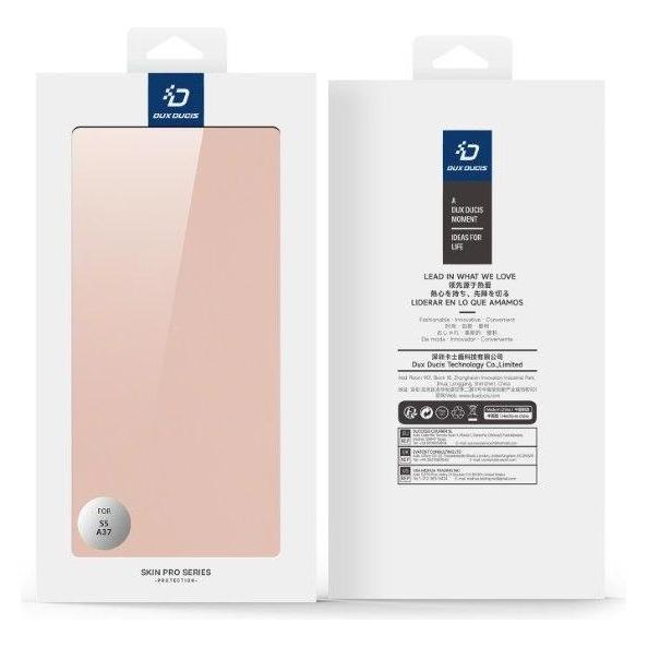 Dux Ducis Samsung Galaxy A37 5G Wallet Cover Card Holder Stand - Pink (Samsung Galaxy A37) (6601195565C)