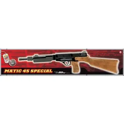 Edison Giocattoli - Spielzeuggewehr - Matic 45 Special, 13 Schuss