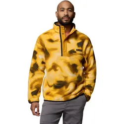 COLUMBIA HELVETIA II PRINTED Fleece 2027 squash dyeflow - XL