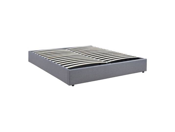 Lit coffre Nola 180 x 200 cm gris