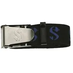 Scubapro Standard Bleigurt mit Edelstahlschnalle - Schwarz