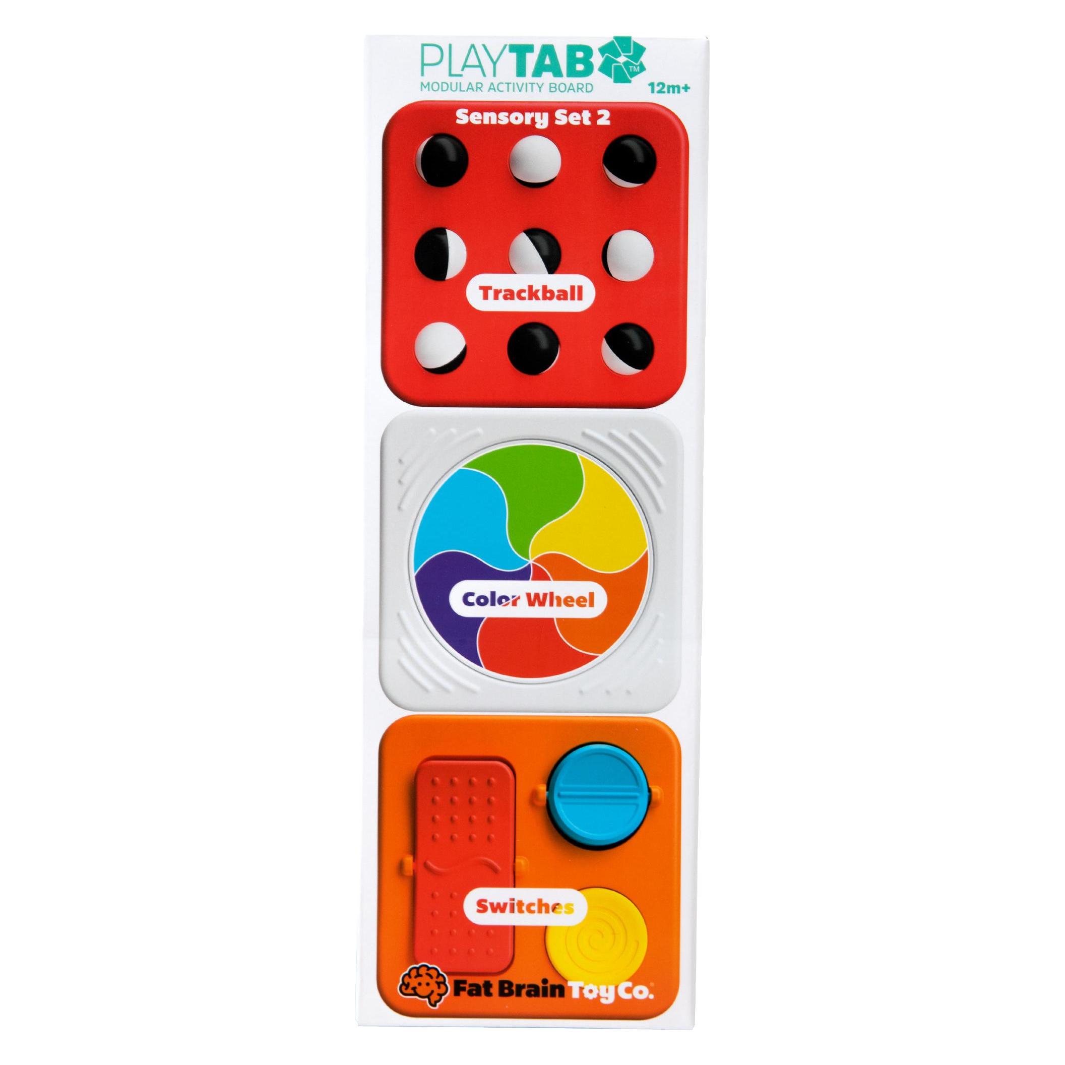 Fat Brain Toys Bet Your Brain - Play Tab Sensory Set 2 (337-48842) (337-48842)
