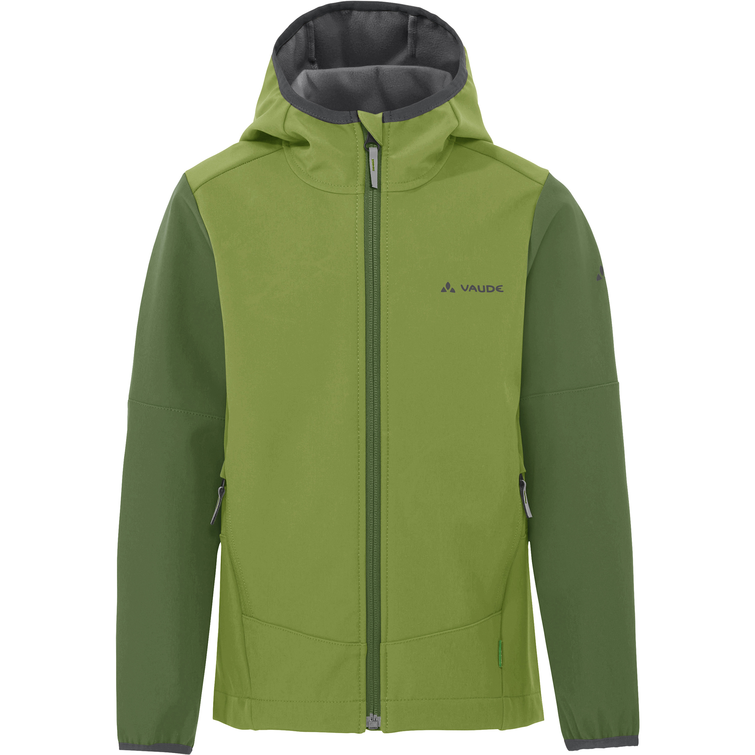 Vaude Caprea Softshell Kinder Softshelljacke oliv Größe 110 Trekking Winddicht