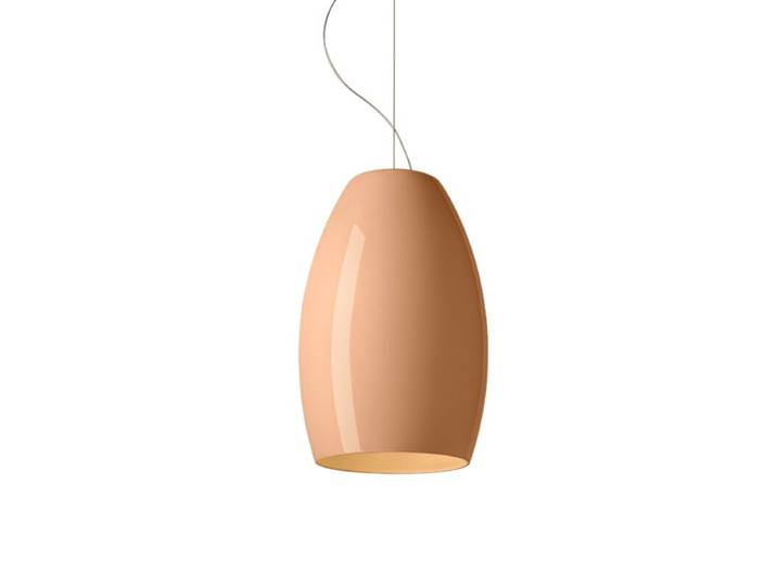 Foscarini Pendelleuchte Buds, mundgeblasenes Glas, für hohe Dec
