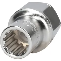 KS Tools 19mm TRIPLEplus Durchgangs-Stecknuss - 916.4060