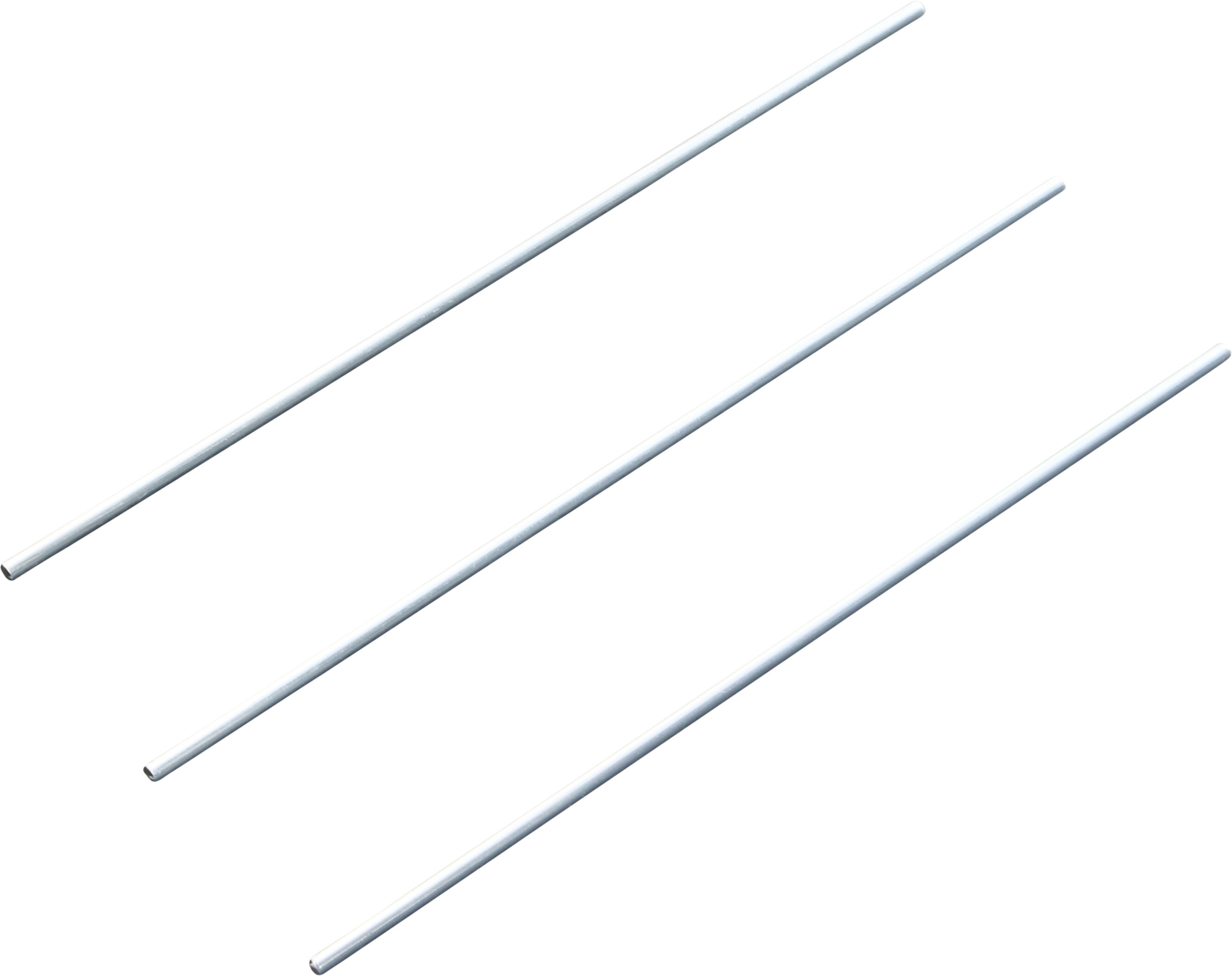 SPRINTIS 1000 Unités - Tiges pour crochets de suspension de calendrier argent   113 mm, plastique, acier