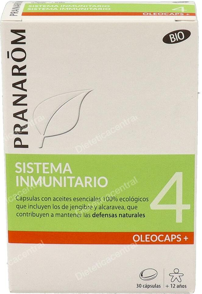 Pranarom oleocaps+ plus 4 sistema inmunitario 30cap. bio
